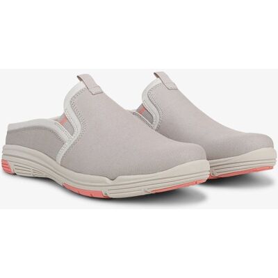 Ryka Anna Mule Slip On Shoes Taupe Fabric 10.0 W Lightweight Ryka Anna Mule Slip On Shoes Taupe Fabric 10.0 W Lightweight