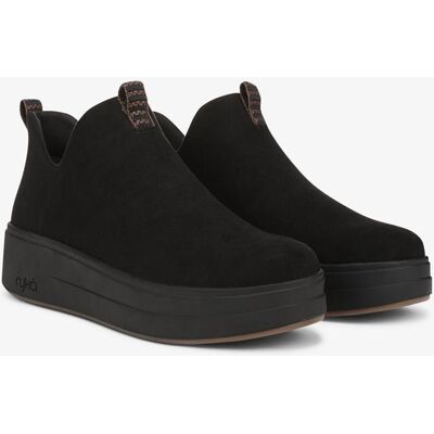 Ryka Vivie Ankle Bootie Boots Black Microfiber 9.0 M Arch Support, Breathable Mesh Ryka Vivie Ankle Bootie Boots Black Microfiber 9.0 M Arch Support, Breathable Mesh