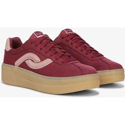 Ryka Viv Max Lace Up Sneakers Berry Red Microfiber Fabric/leather 8.5 M Arch Support Ryka Viv Max Lace Up Sneakers Berry Red Microfiber Fabric/leather 8.5 M Arch Support