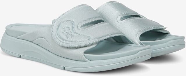 Ryka Tao Recovery Slide Sandal Seafoam Green Fabric 8.5 W Slip On, Lightweight