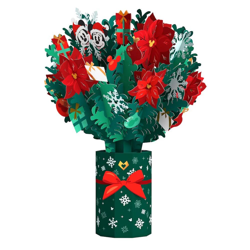 Lovepop Disney's Mickey & Minnie Holiday Bouquet