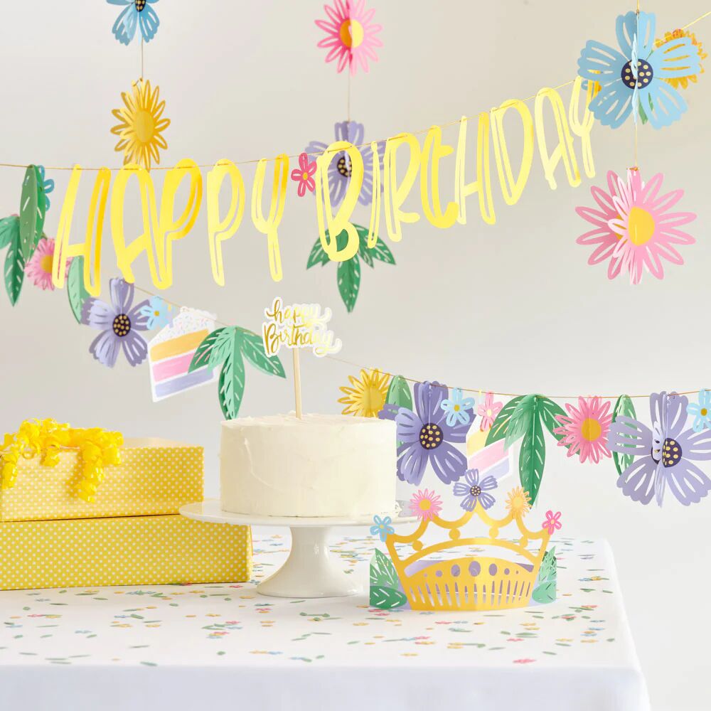 Lovepop Floral Birthday Party Kit