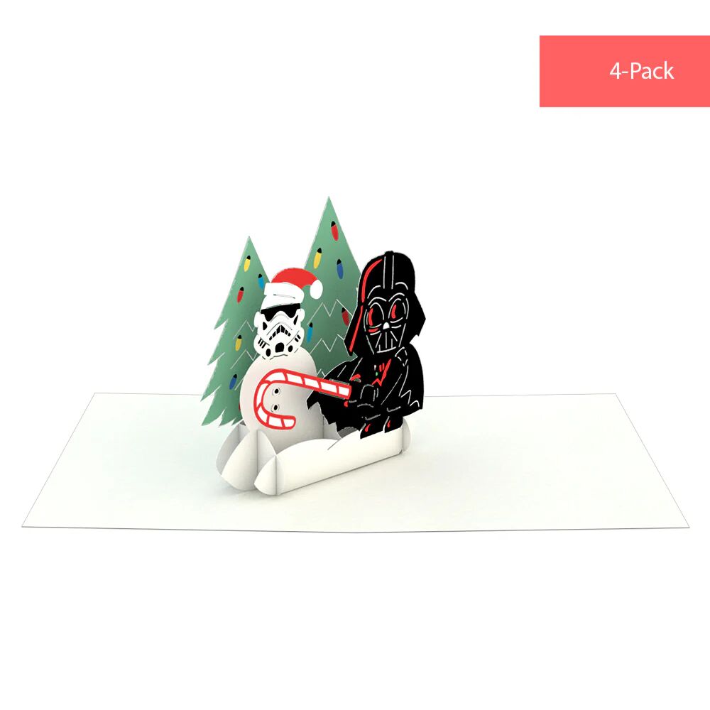 Lovepop Star Wars™ Darth Vader™ Holiday Notecards (4 Pack)