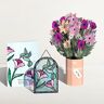 Lovepop Blessing to Have a Mom Like You Hummingbird Suncatcher Card & Bouquet Bundle