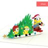 Lovepop Despicable Me Minions Holiday Notecards (4-Pack)