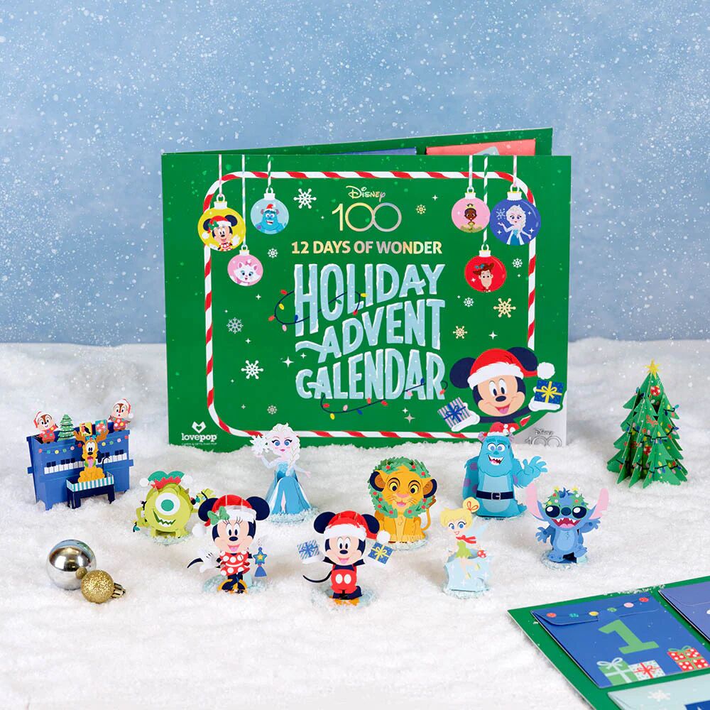 Disney Advent Calendar   Disney Christmas Advent Calendar   Lovepop