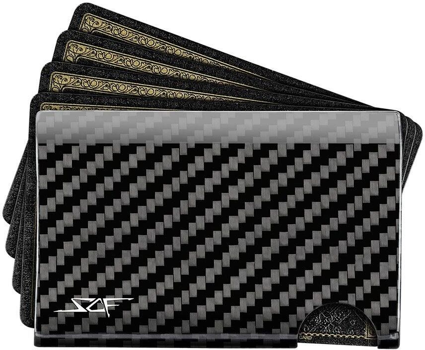 Rio Real Carbon Fiber Cash & Card Slim Wallet