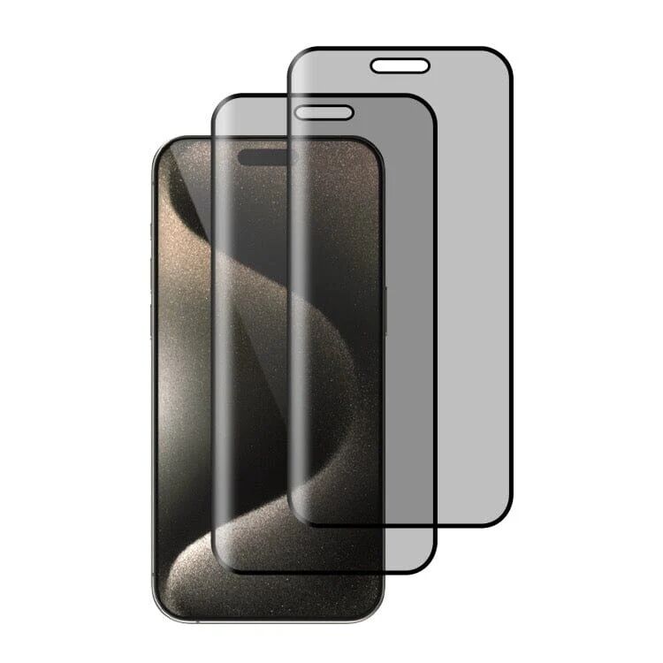 Rio iPhone 15 Pro Max Screen Guard (Impact Privacy Series 2.0) *2 Pack*