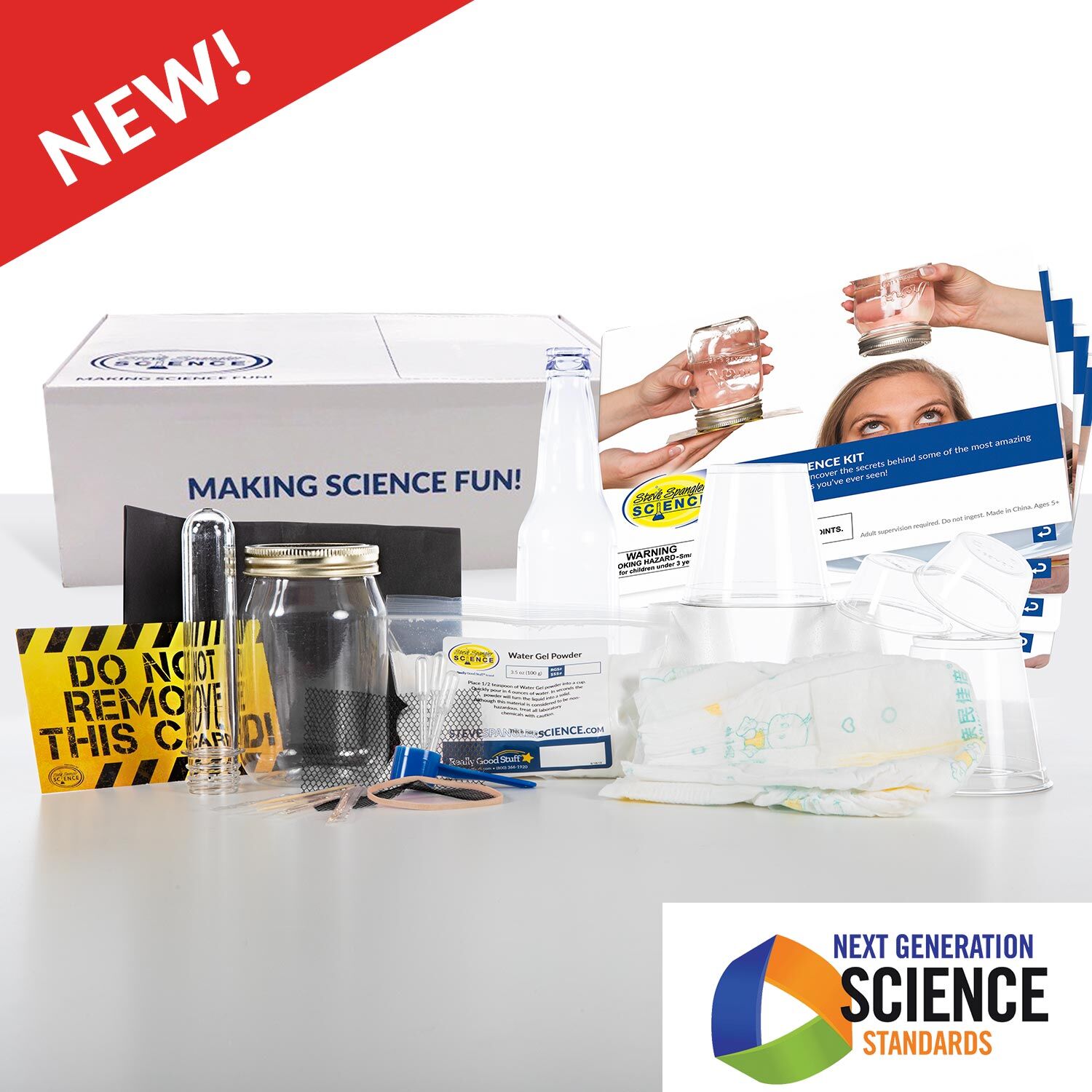 STEM Science Kit: Mix and Match (Kit: Kit 4 Water Science Kit) by Steve Spangler Science