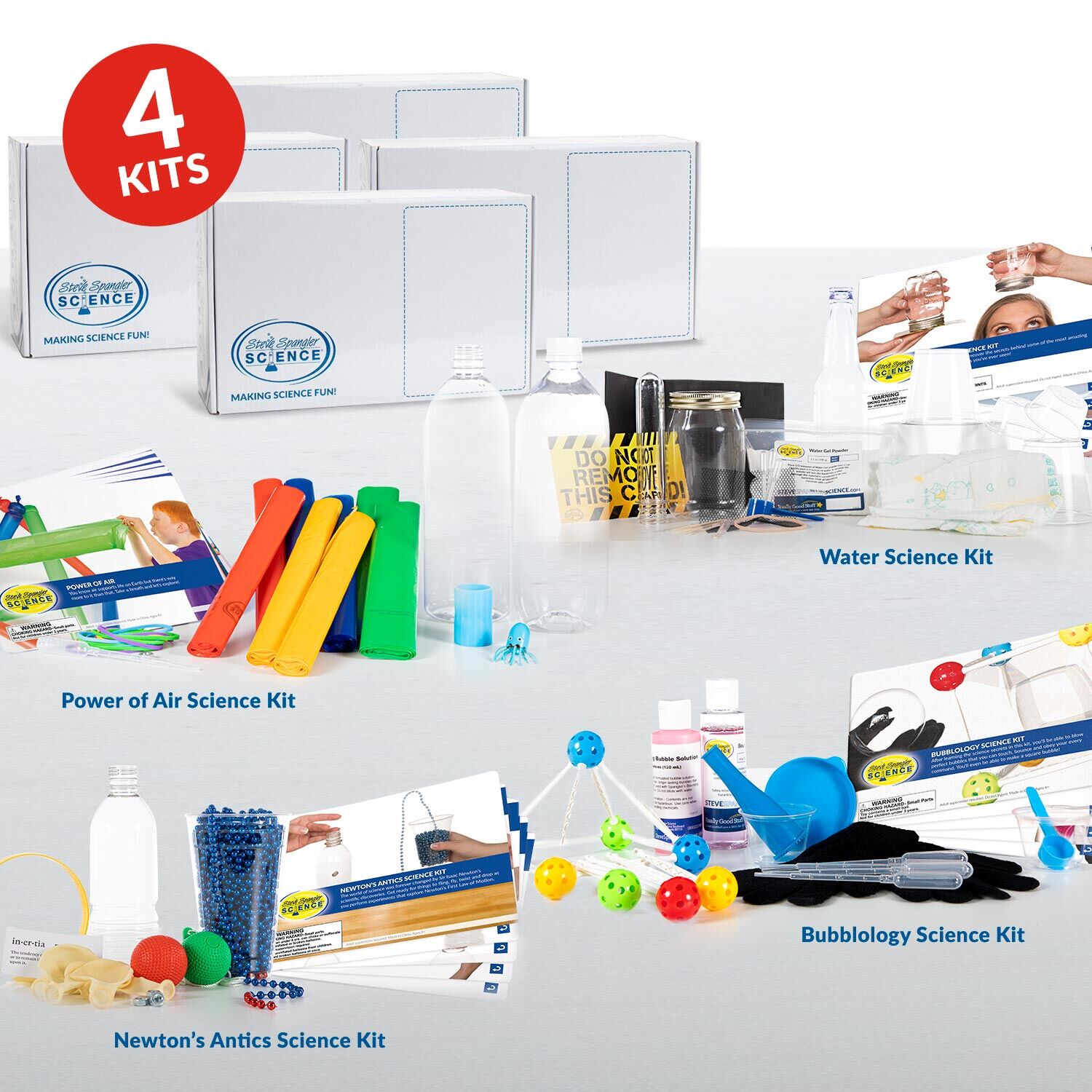 STEM Science Kit Bundle - (4-pack) by Steve Spangler Science