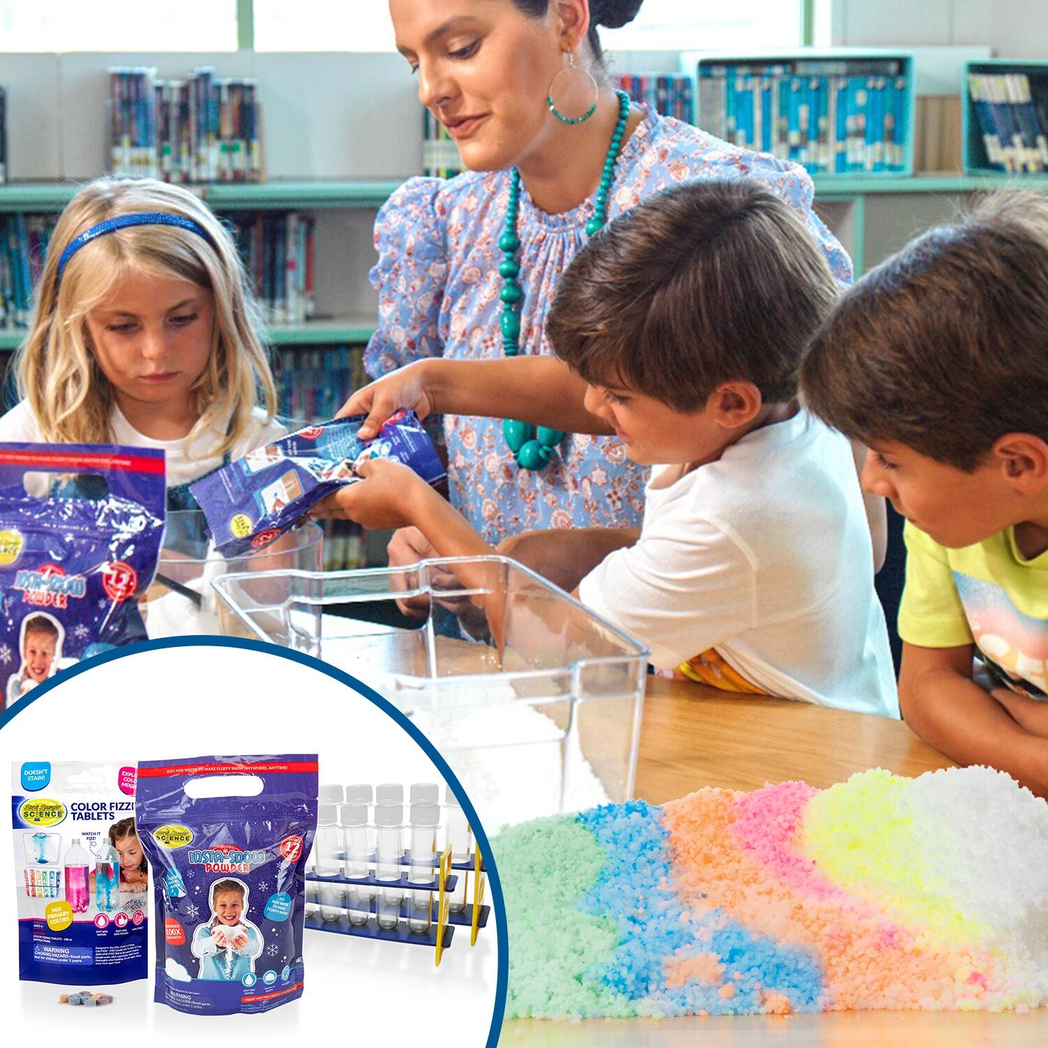 Teacher Classroom Bundles (Kit: Rainbow Snow Classroom Bundle) by Steve Spangler Science