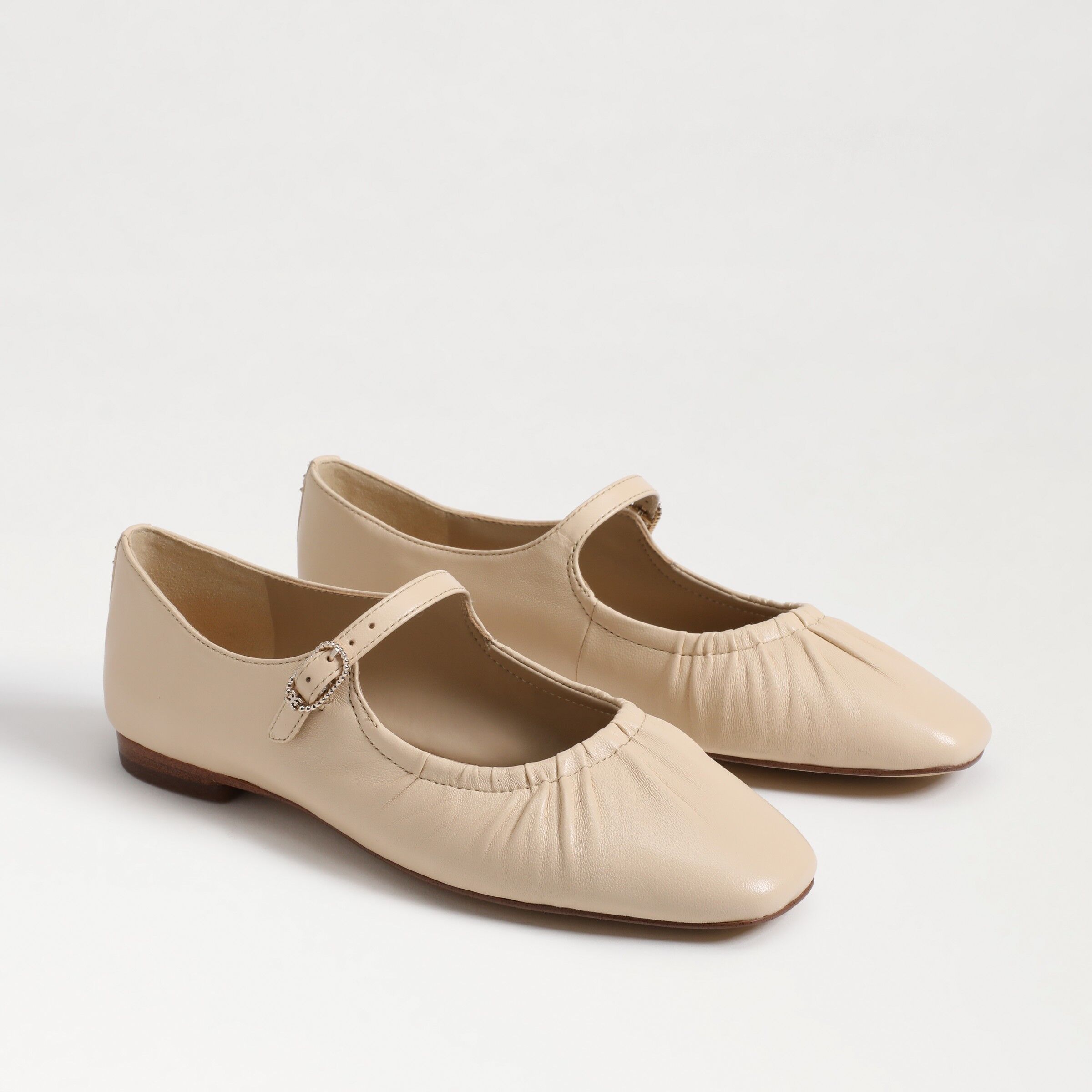 Sam Edelman Micah Mary Jane Flat Linen Leather 6.0