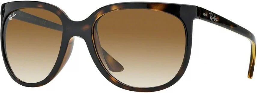 Ray-Ban Cats 1000 4126 Sunglasses 710/51 - Havana - Crystal Brown Gradient Women Cat Eye