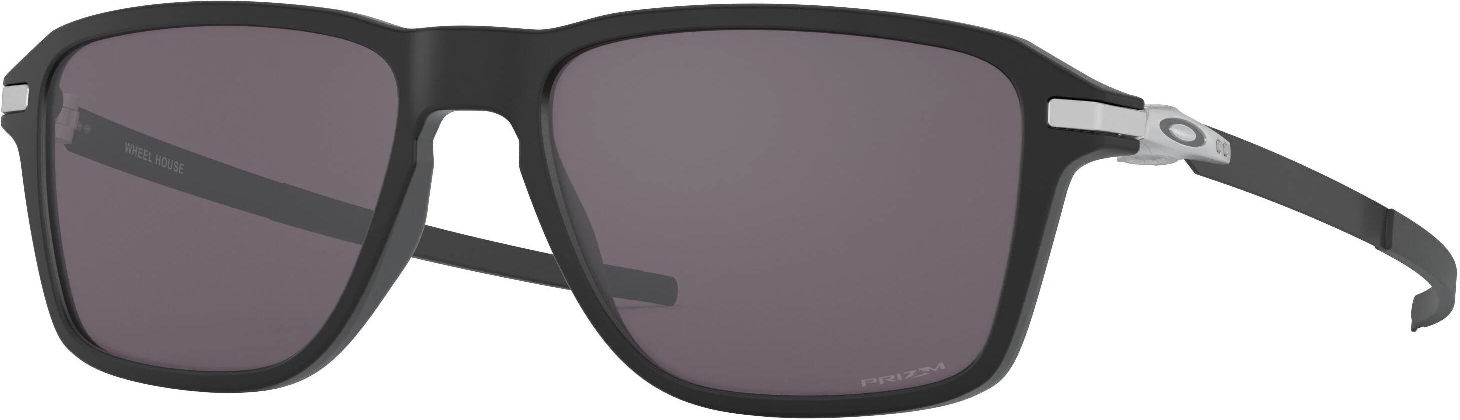 Oakley Wheel House 9469 Sunglasses 946901 - Black - Prizm Grey Men Square