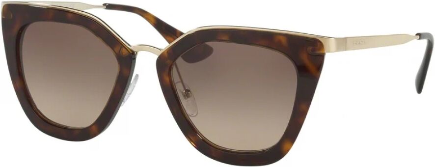 Prada Catwalk 53SS Sunglasses 2AU3D0 - Havana - Brown Gradient Women Cat Eye