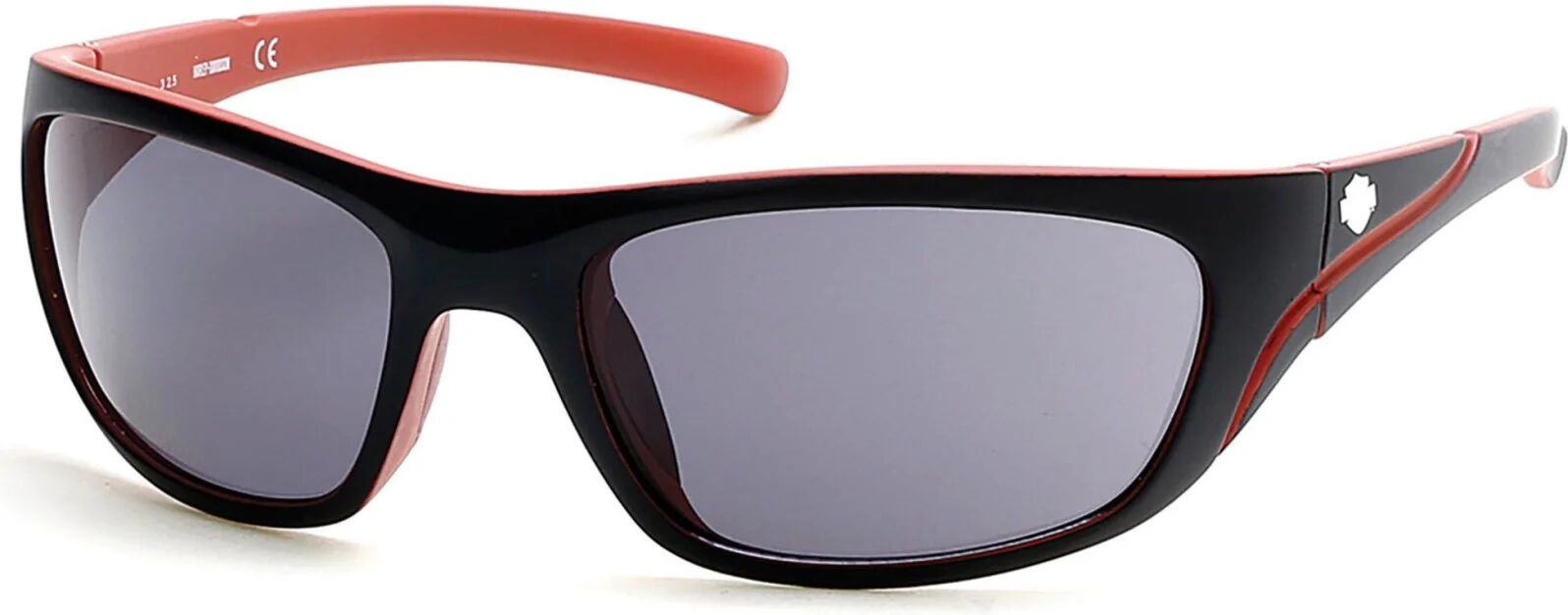 Harley-Davidson 0903X Sunglasses 05A - Black/Other / Smoke - Grey Men Black/Monocolor Rectangle