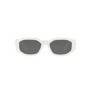 Versace VE4361 Medusa Biggie Sunglasses Versace 0VE4361 401/87 - White - Grey Unisex Irregular