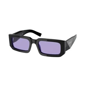 Prada 06YS Sunglasses 02Z01O - Black - Violet Men Rectangle