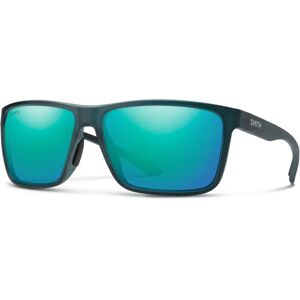 Smith Optics Active 203682 Riptide Sunglasses 203682FJM61QG - Chromapop Glass Polarized Opal Mirror Unisex Square