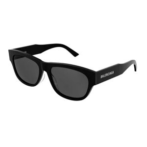 Balenciaga Everyday BB0164S Sunglasses 001 - Black - Grey Men Rectangle