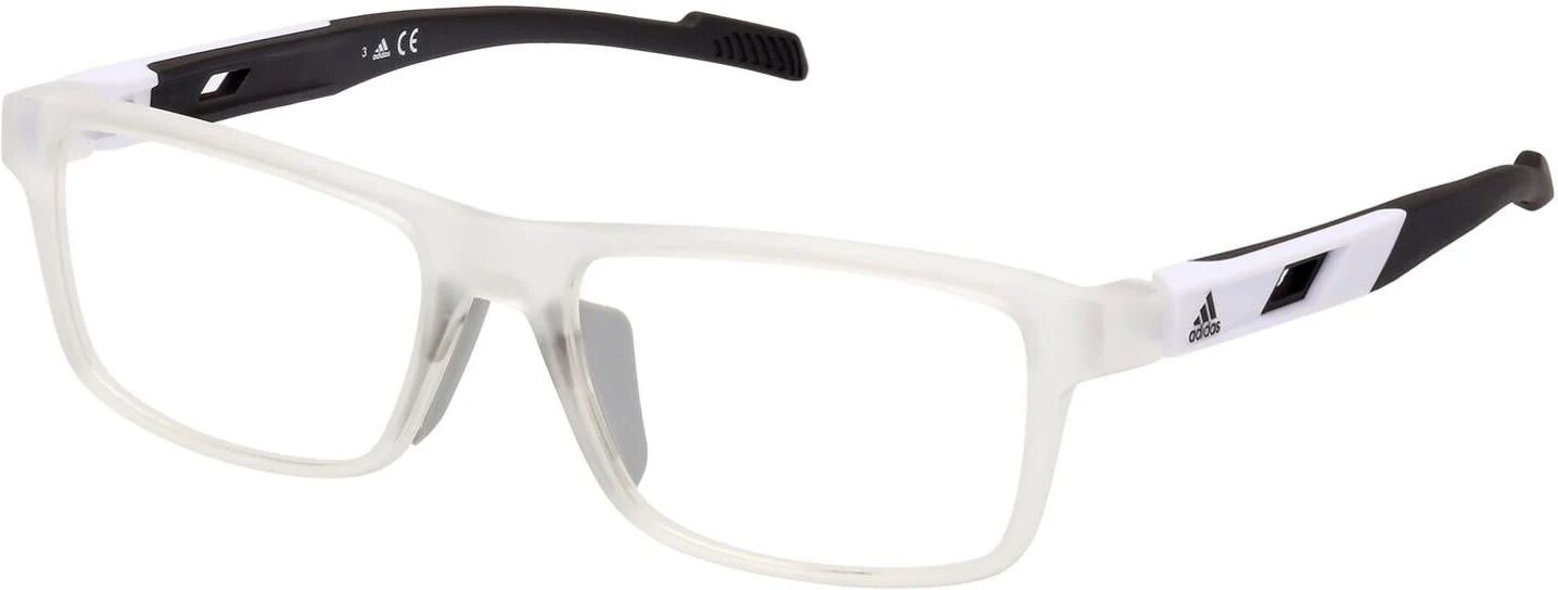 ADIDAS SPORT 5028 Eyeglasses 027 - Crystal/Other Men Rectangle