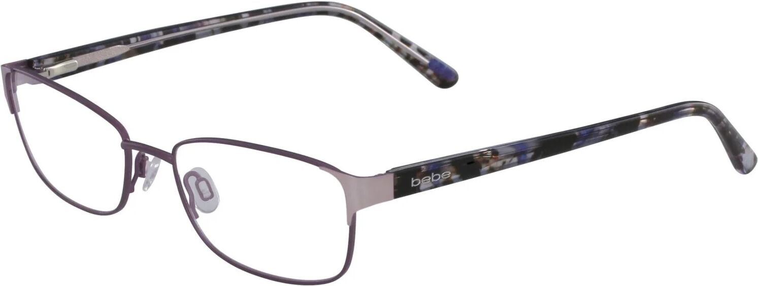 Bebe BB5144 Eyeglasses 500 - Plum Women Rectangle