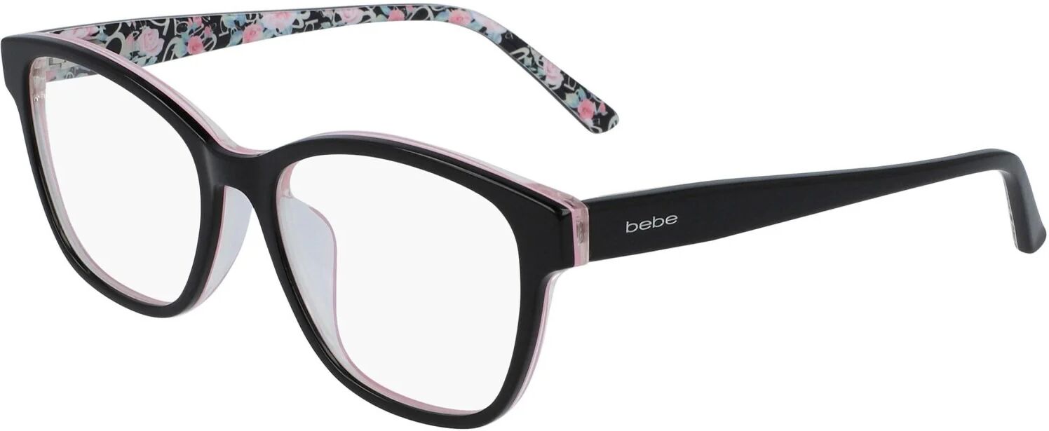 Bebe BB5184 Eyeglasses 001 - Jet Women Rectangle