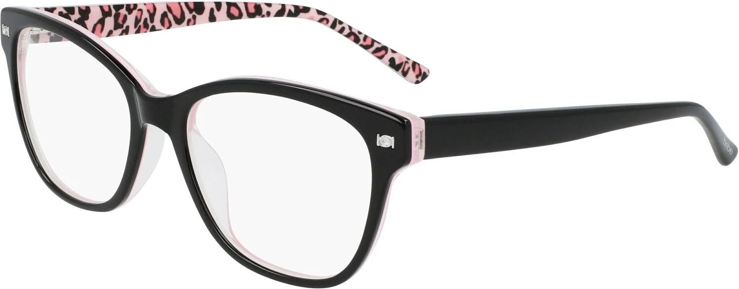 Bebe BB5194 Eyeglasses 001 - Jet Animal Women Rectangle