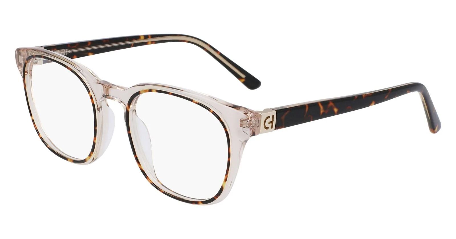 Cole Haan CH4500 Eyeglasses 272 - Taupe Crystal Unisex Square