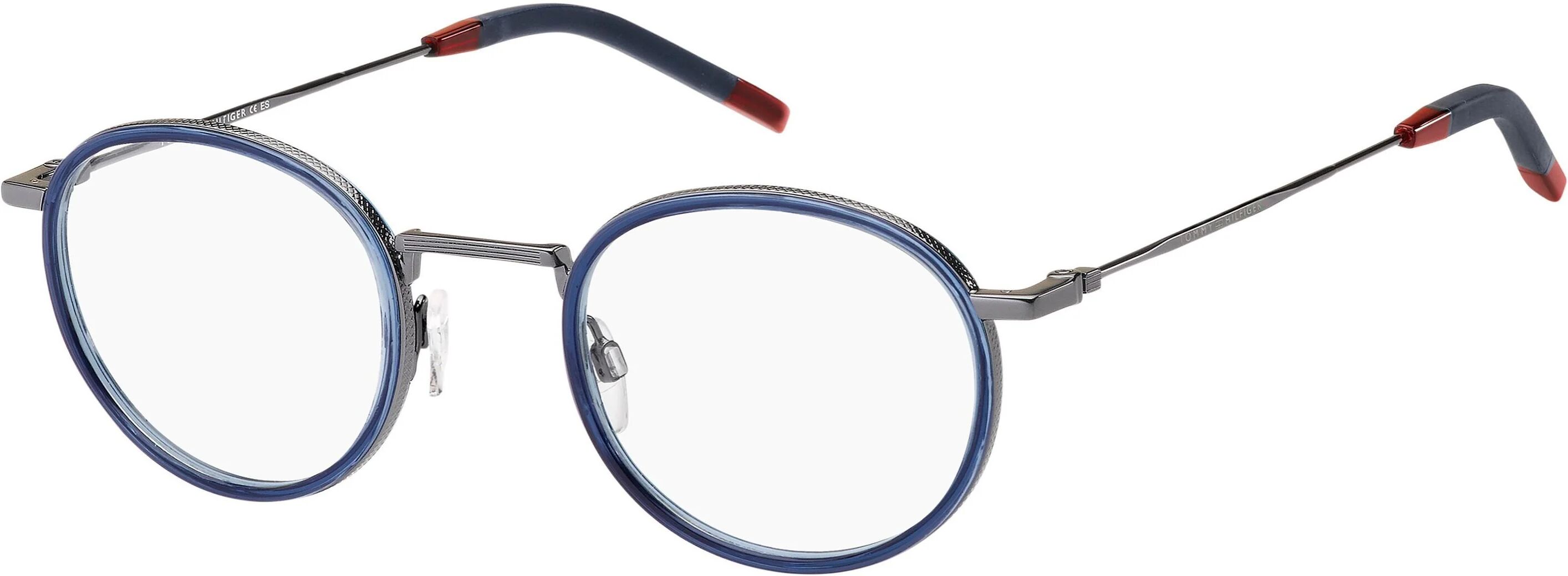 Tommy Hilfiger Th1815 Eyeglasses 0PJP-00 - Blue Men Oval