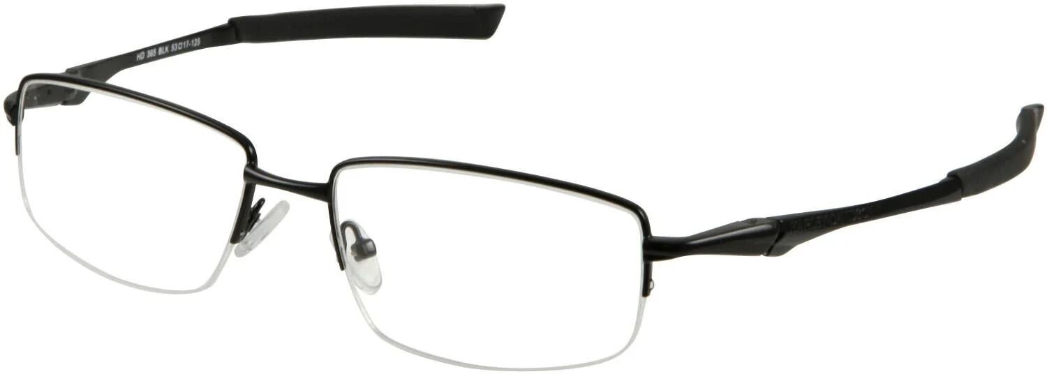 Harley-Davidson 0365 Eyeglasses B84 - Black Men Square