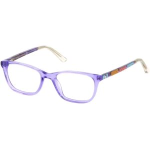 Hello Kitty 299 Eyeglasses 2 - Purple Unisex Rectangle