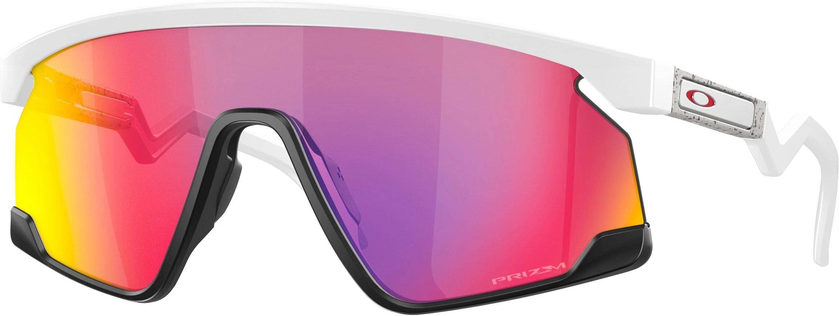 Oakley Bxtr 9280 Sunglasses 928002 - White - Prizm Road Unisex Shield