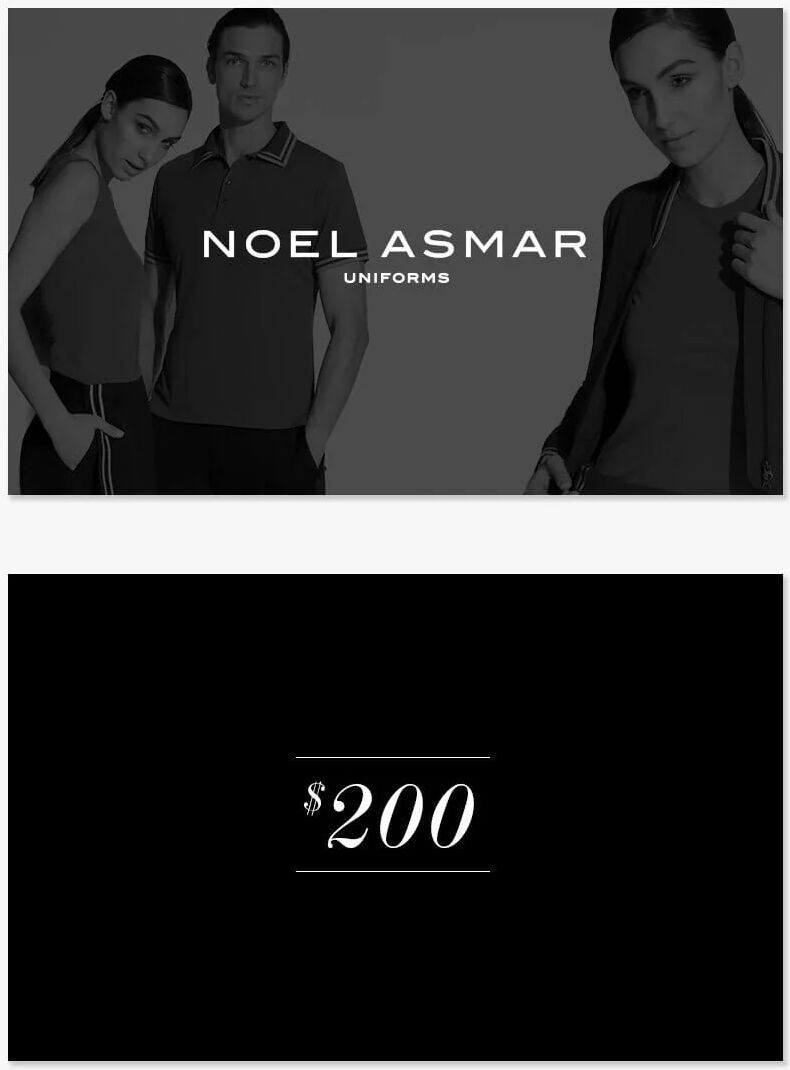 Noel Asmar Uniforms $200 Gift Card