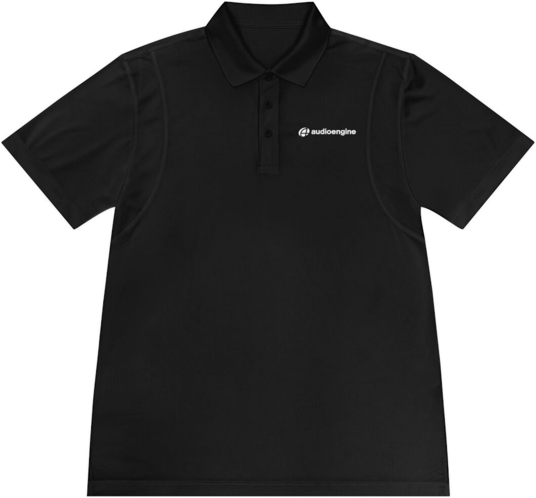 Audioengine Men's Sport Polo Shirt Black 3XL