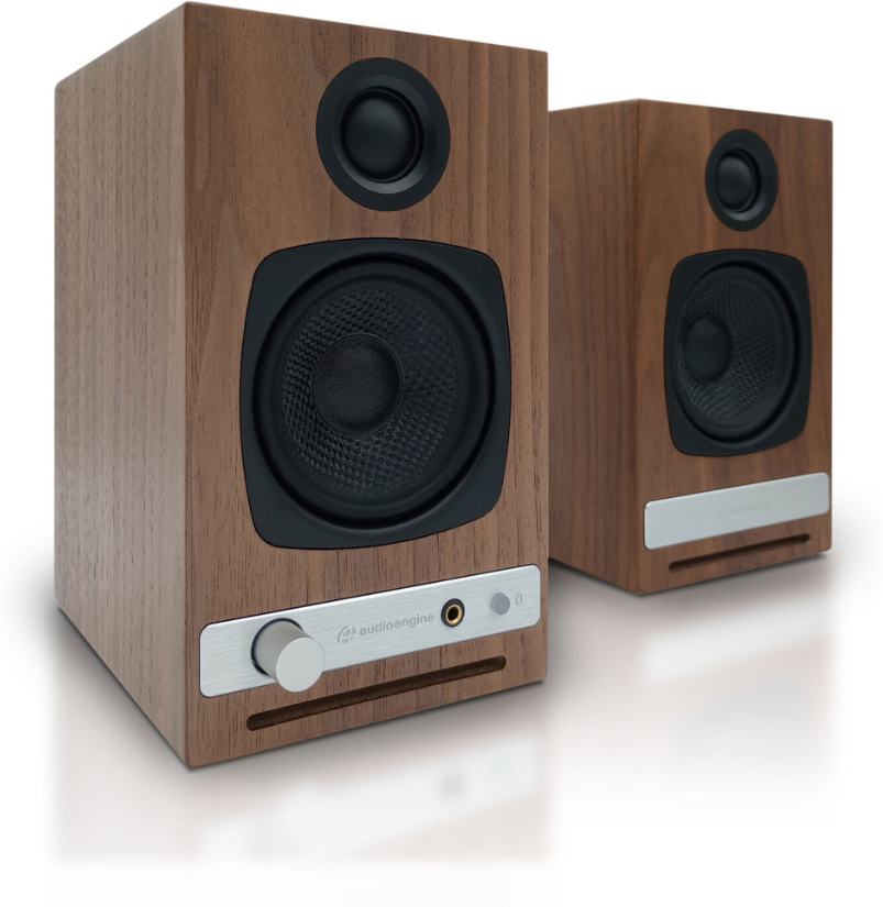 Audioengine HD3 Wireless Speaker System (Open Box) Real Wood Walnut Veneer