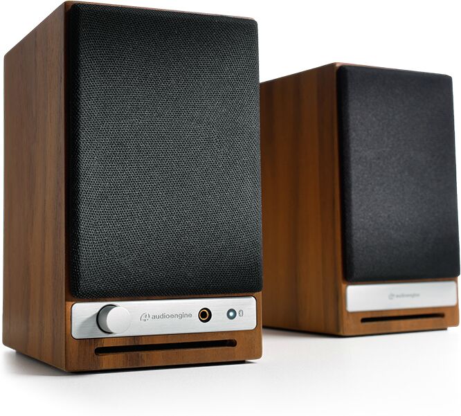 Audioengine HD3 Home Music System w/Bluetooth aptX-HD Real Wood Veneer Walnut