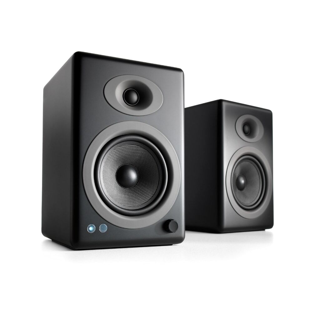 Audioengine A5+ Home Music System w/ Bluetooth aptX-HD Matte Black