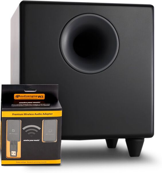 Audioengine S8 Wireless Subwoofer (Open Box) Matte Black