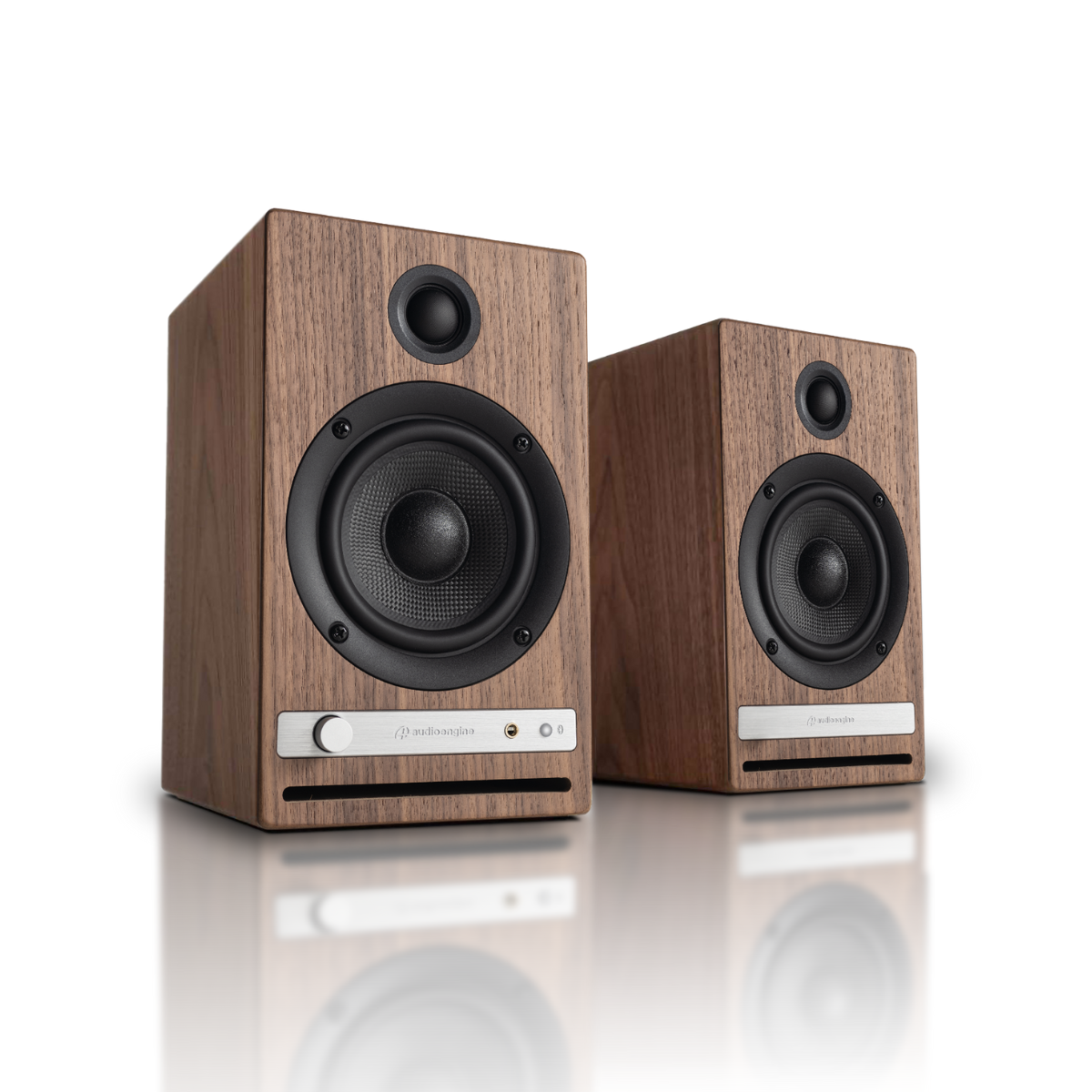 Audioengine HD4 Home Music System w/Bluetooth aptX-HD Real Wood Walnut Veneer