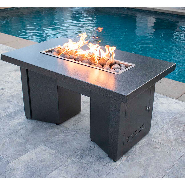 The Outdoor Plus Alameda Powder Coat Fire Pit