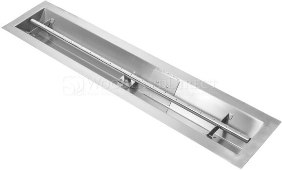 HPC Linear Trough Gas Burner with Match Lit Ignition - 36"