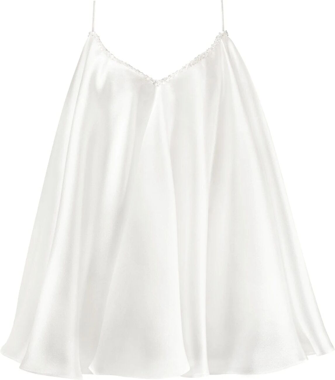 Milla White babydoll dress M womens