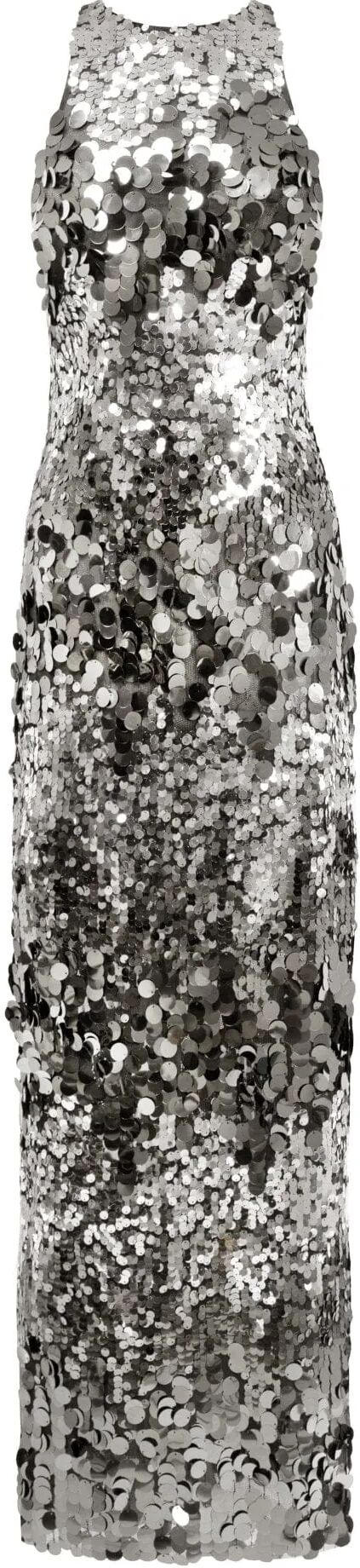 Milla Lumière maxi dress covered in sequins M womens