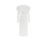 Milla Voguish feather embellished midi dress XS womens