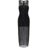 Milla Sensational sheer lace maxi drees, Xo Xo XS womens