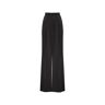 Milla Refined black pants cut from Italian satin, Xo Xo L womens
