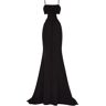 Milla Black Casual side cut out maxi dress L womens