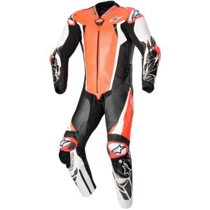 Alpinestars Racing Absolute V2 Leather Suit 1 Pc Red Fluo/White/Black Red 48 Unisex