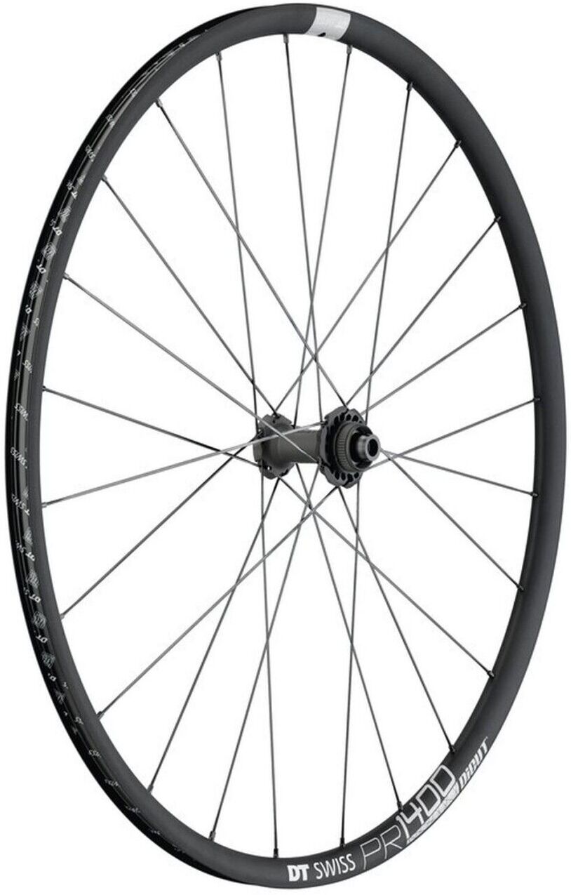 DT Swiss PR 1400 Dicut no Color Front Wheel - Db 21mm 12/100 Ta